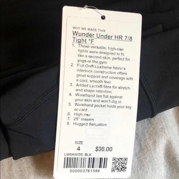 Winder Under High Rise 7/8 tight - Picture 3 of 3